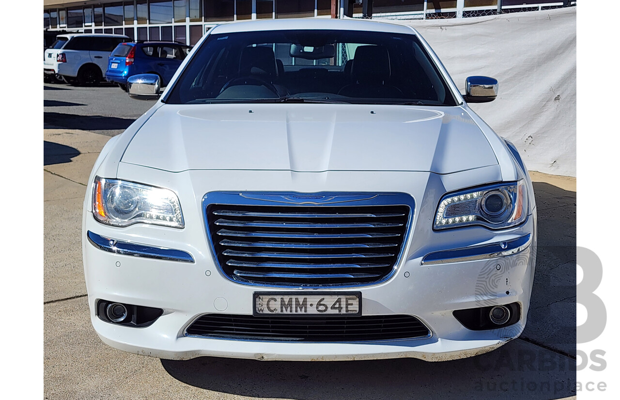 2/2013 Chrysler 300 C MY12 4d Sedan White 3.6L