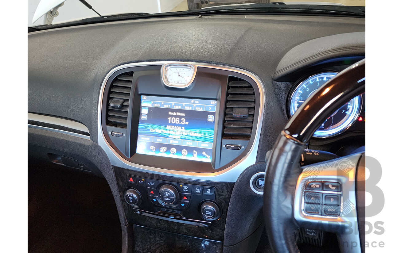 2/2013 Chrysler 300 C MY12 4d Sedan White 3.6L