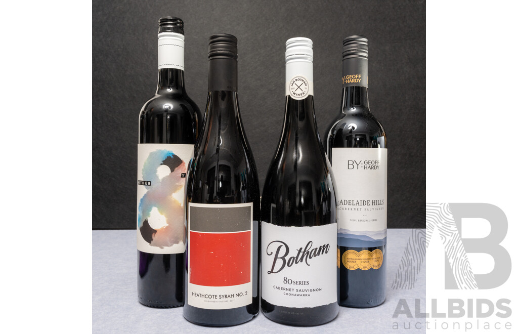 Drinking Parcel of Four Various Australian Red Wines