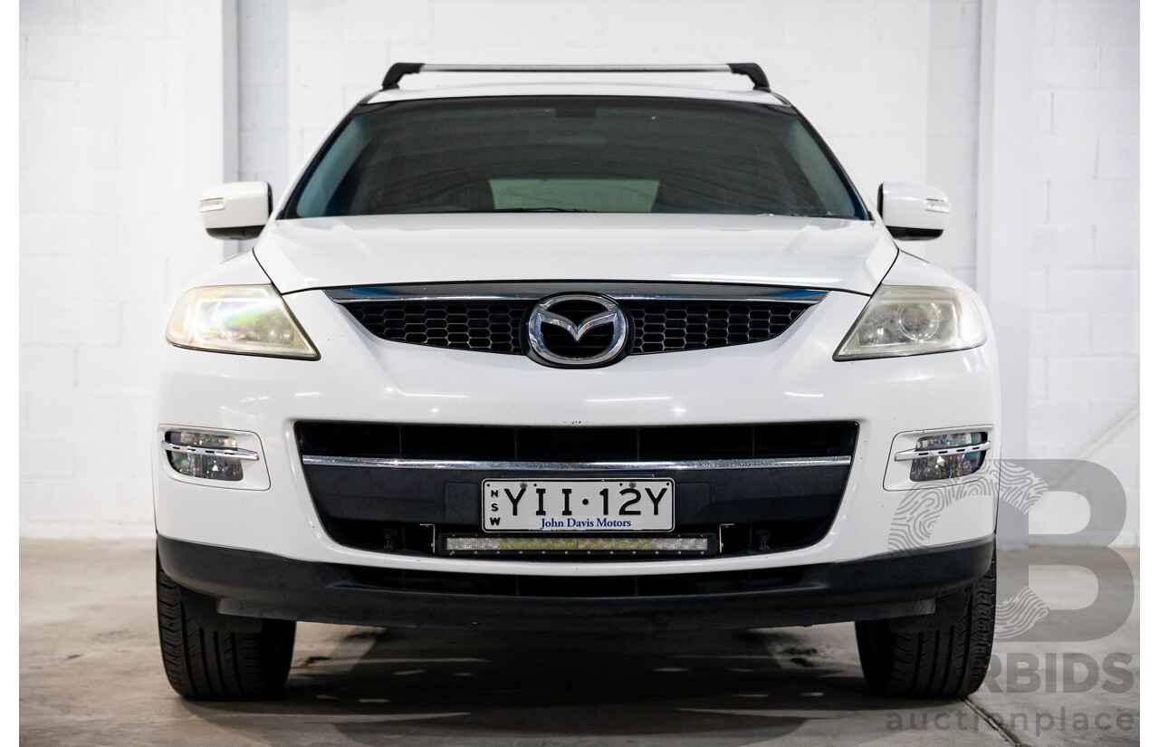 2/2008 Mazda CX-9 Luxury 4d Wagon Crystal White Pearl V6 3.7L - 7 Seater