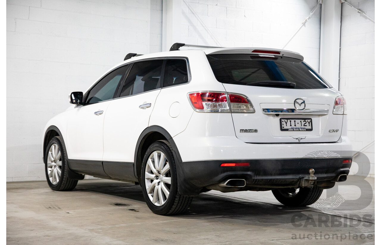 2/2008 Mazda CX-9 Luxury 4d Wagon Crystal White Pearl V6 3.7L - 7 Seater