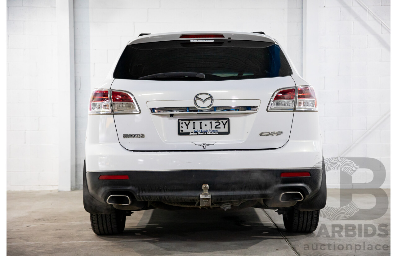 2/2008 Mazda CX-9 Luxury 4d Wagon Crystal White Pearl V6 3.7L - 7 Seater