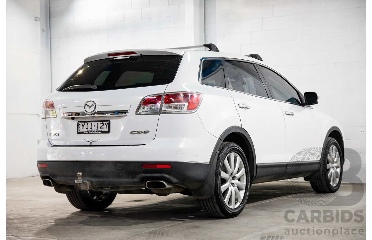 2/2008 Mazda CX-9 Luxury 4d Wagon Crystal White Pearl V6 3.7L - 7 Seater