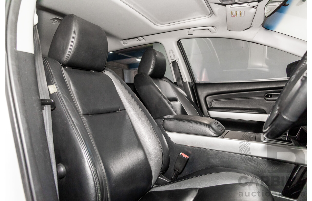 2/2008 Mazda CX-9 Luxury 4d Wagon Crystal White Pearl V6 3.7L - 7 Seater