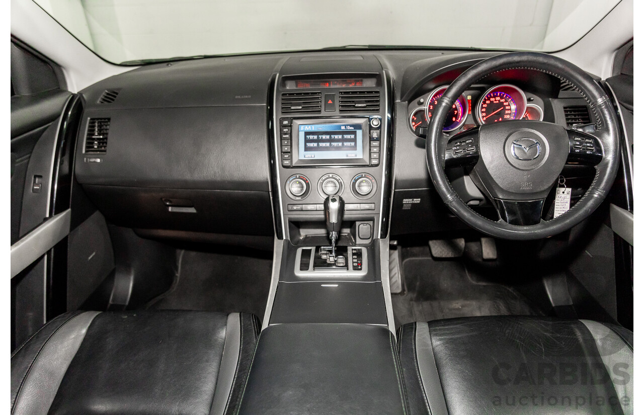 2/2008 Mazda CX-9 Luxury 4d Wagon Crystal White Pearl V6 3.7L - 7 Seater
