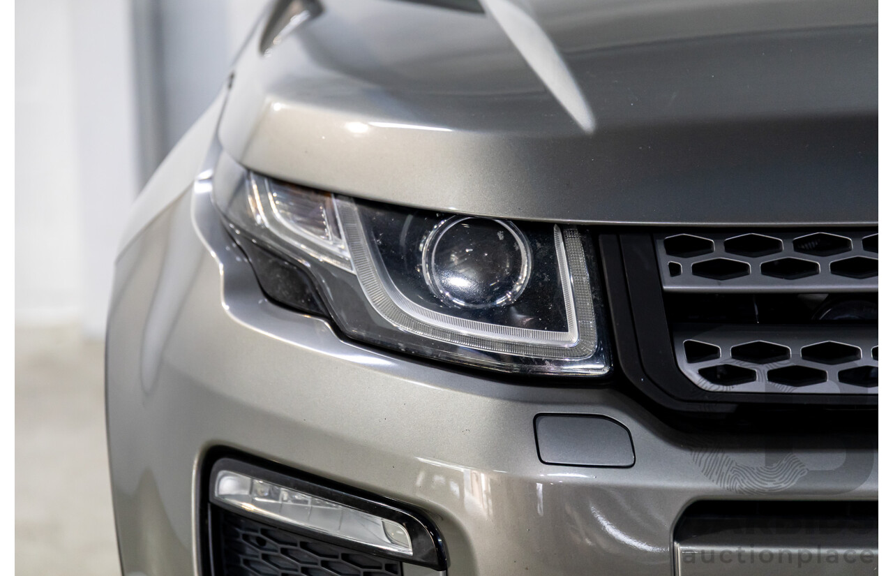 06/2017 Range Rover Evoque Td4 150 SE AWD LV MY17 5d Wagon Silicon Silver Metallic Turbo Diesel  2.0L