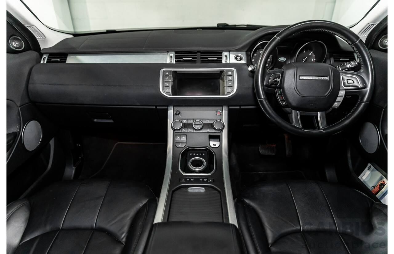 06/2017 Range Rover Evoque Td4 150 SE AWD LV MY17 5d Wagon Silicon Silver Metallic Turbo Diesel  2.0L