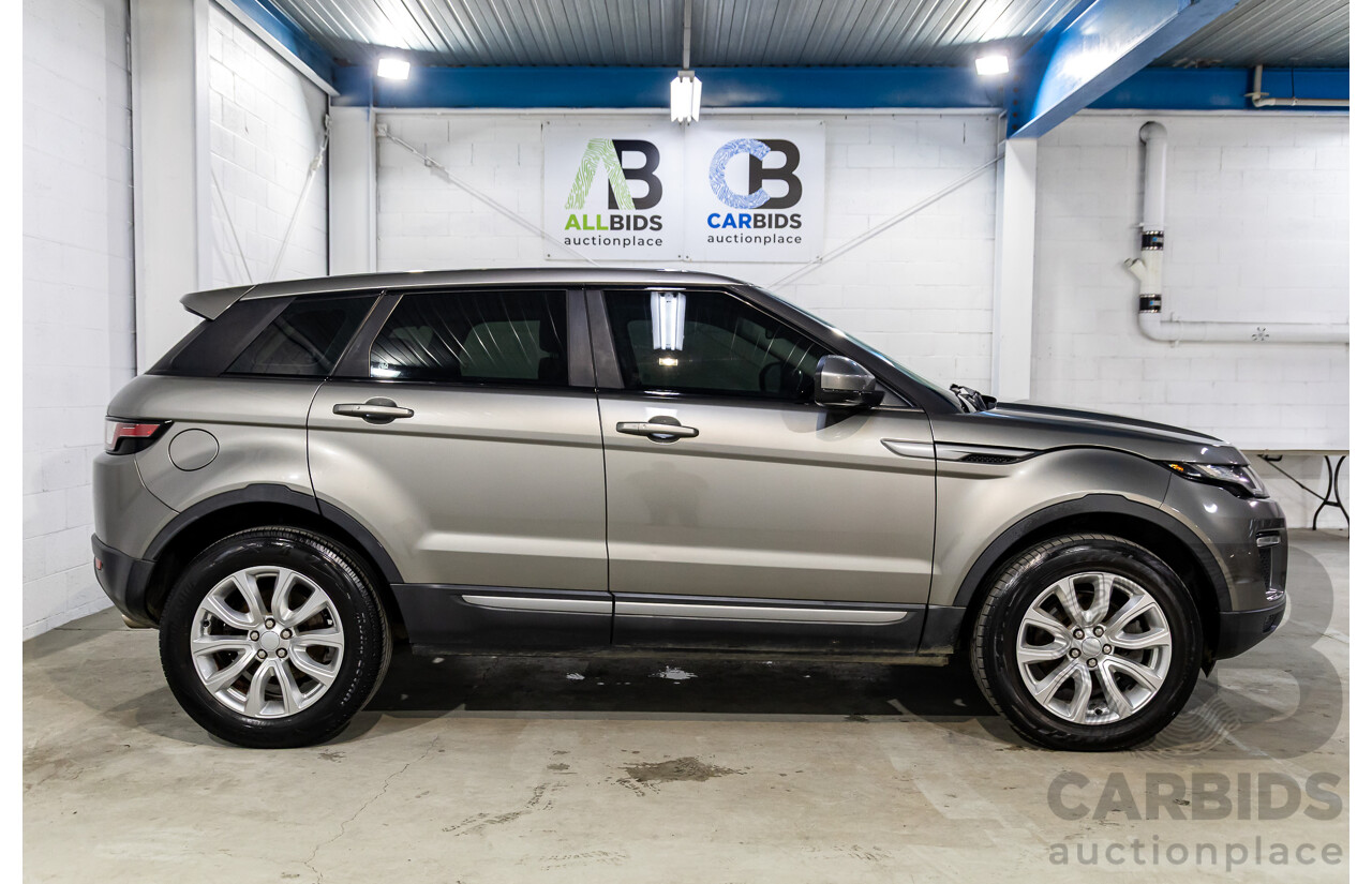 06/2017 Range Rover Evoque Td4 150 SE AWD LV MY17 5d Wagon Silicon Silver Metallic Turbo Diesel  2.0L