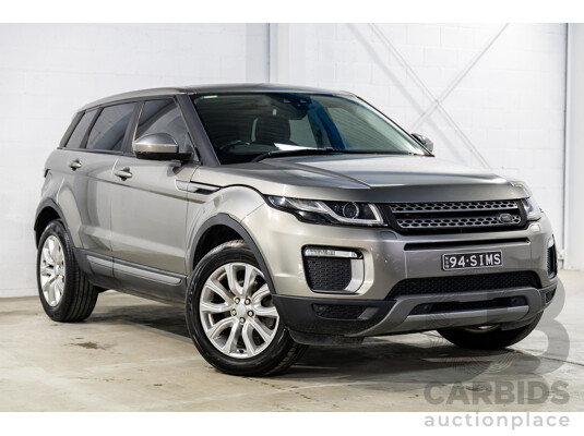 06/2017 Range Rover Evoque Td4 150 SE AWD LV MY17 5d Wagon Silicon Silver Metallic Turbo Diesel  2.0L