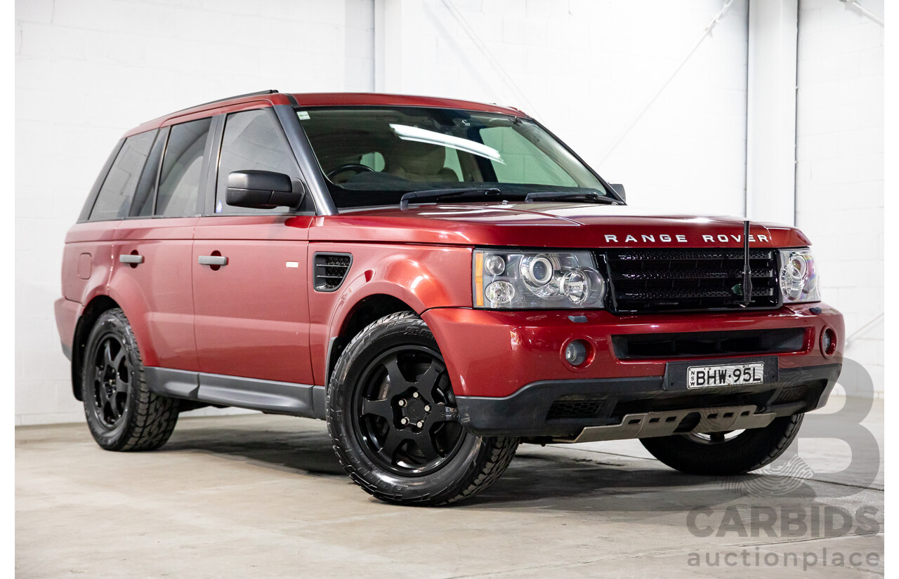 11/2008 Range Rover Range Rover Sport 3.6 TDV8 MY09 4d Wagon Rimini Red Metallic Turbo Diesel V8 3.6L