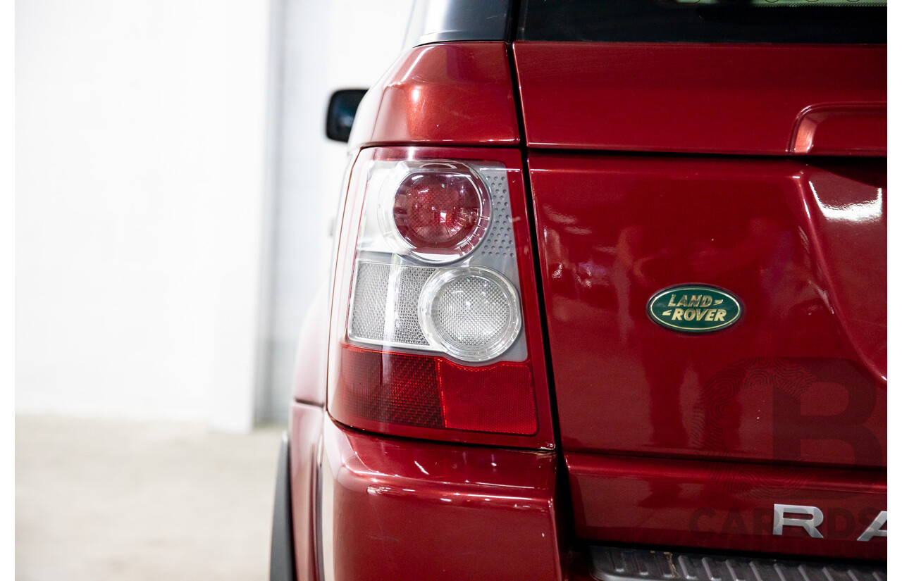 11/2008 Range Rover Range Rover Sport 3.6 TDV8 MY09 4d Wagon Rimini Red Metallic Turbo Diesel V8 3.6L