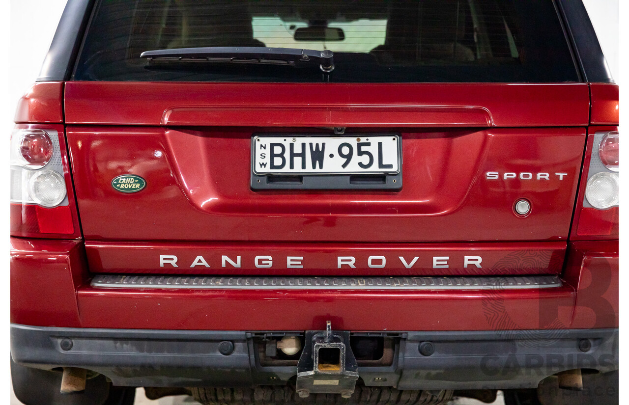 11/2008 Range Rover Range Rover Sport 3.6 TDV8 MY09 4d Wagon Rimini Red Metallic Turbo Diesel V8 3.6L