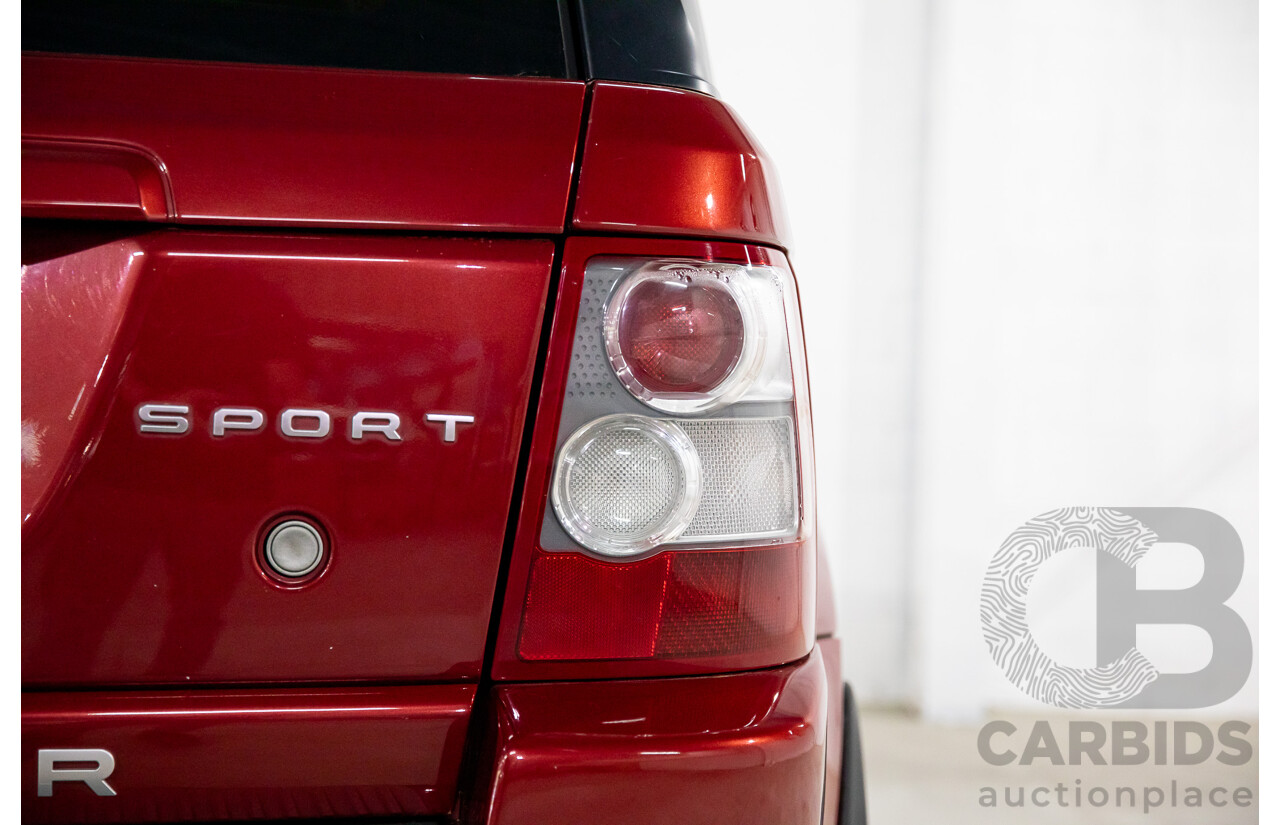 11/2008 Range Rover Range Rover Sport 3.6 TDV8 MY09 4d Wagon Rimini Red Metallic Turbo Diesel V8 3.6L