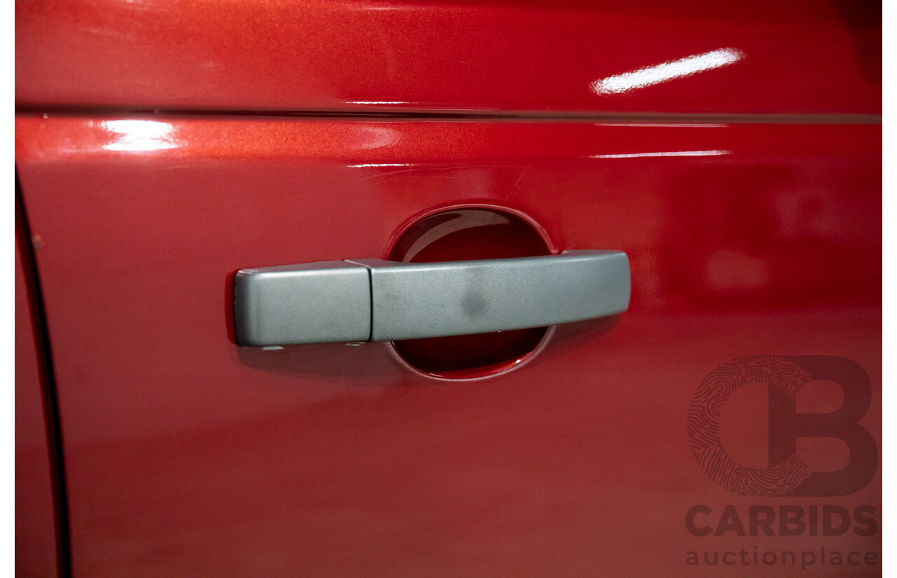 11/2008 Range Rover Range Rover Sport 3.6 TDV8 MY09 4d Wagon Rimini Red Metallic Turbo Diesel V8 3.6L