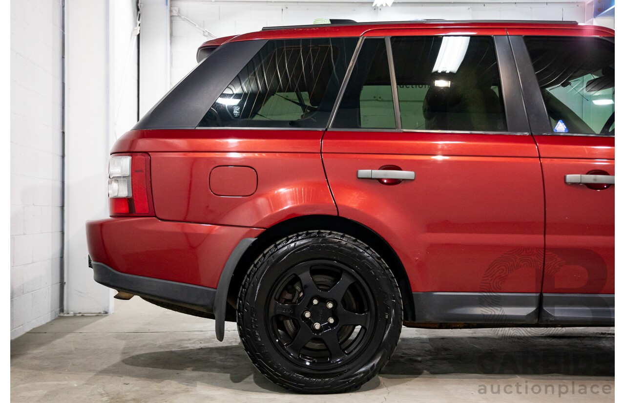 11/2008 Range Rover Range Rover Sport 3.6 TDV8 MY09 4d Wagon Rimini Red Metallic Turbo Diesel V8 3.6L