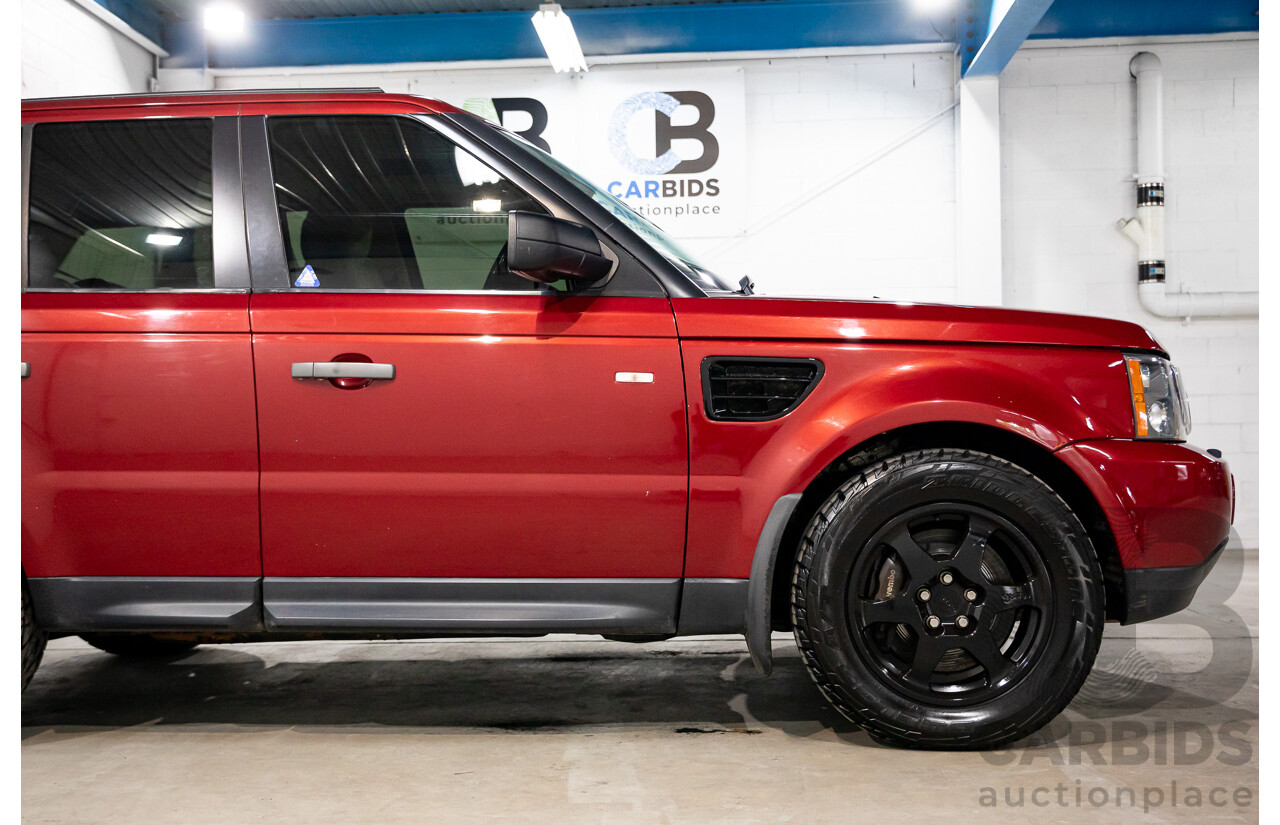 11/2008 Range Rover Range Rover Sport 3.6 TDV8 MY09 4d Wagon Rimini Red Metallic Turbo Diesel V8 3.6L
