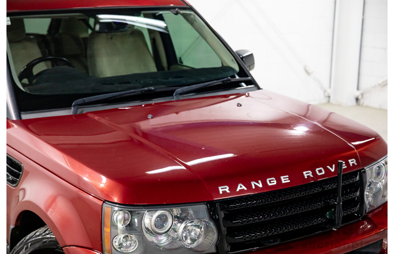11/2008 Range Rover Range Rover Sport 3.6 TDV8 MY09 4d Wagon Rimini Red Metallic Turbo Diesel V8 3.6L