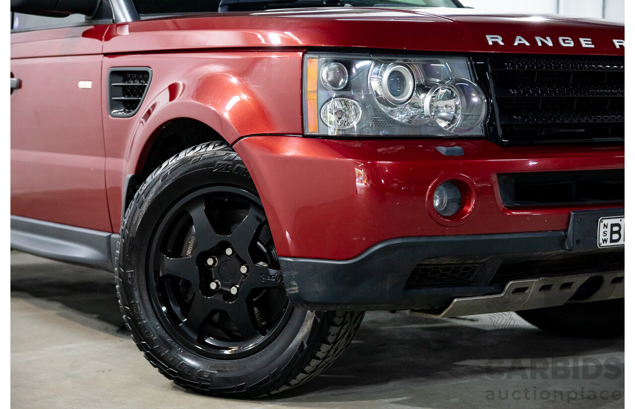 11/2008 Range Rover Range Rover Sport 3.6 TDV8 MY09 4d Wagon Rimini Red Metallic Turbo Diesel V8 3.6L