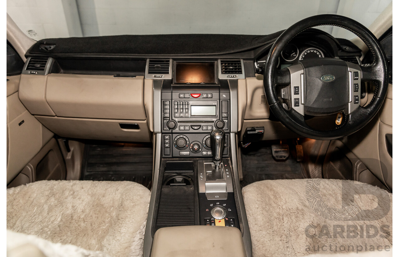 11/2008 Range Rover Range Rover Sport 3.6 TDV8 MY09 4d Wagon Rimini Red Metallic Turbo Diesel V8 3.6L