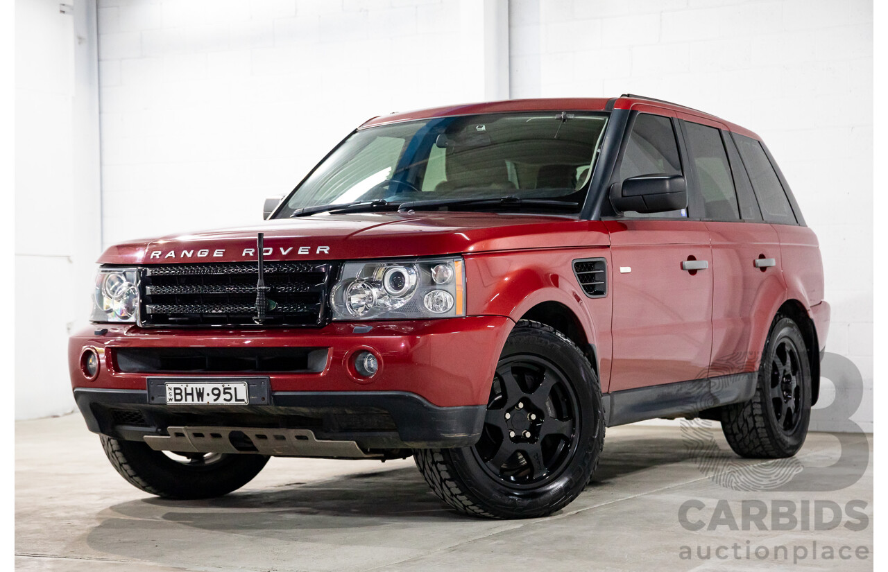11/2008 Range Rover Range Rover Sport 3.6 TDV8 MY09 4d Wagon Rimini Red Metallic Turbo Diesel V8 3.6L