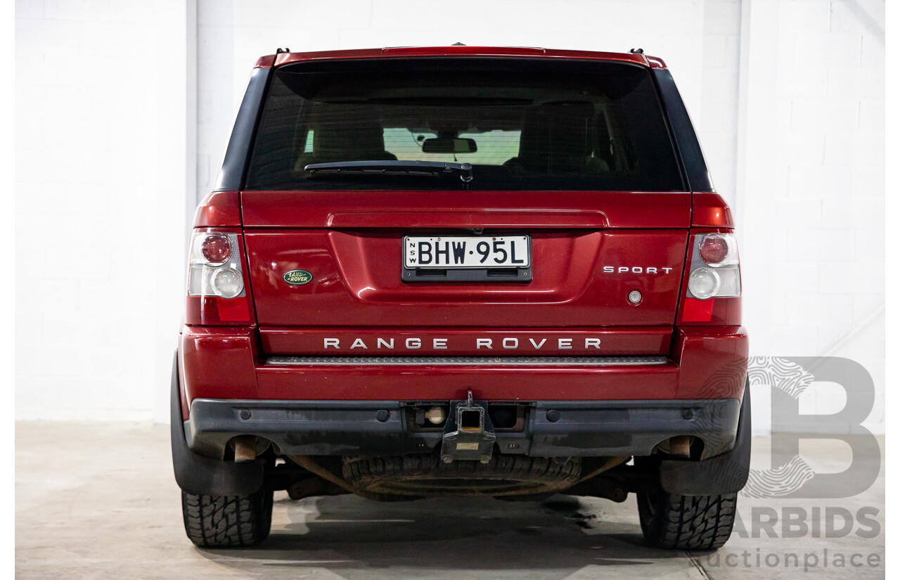11/2008 Range Rover Range Rover Sport 3.6 TDV8 MY09 4d Wagon Rimini Red Metallic Turbo Diesel V8 3.6L