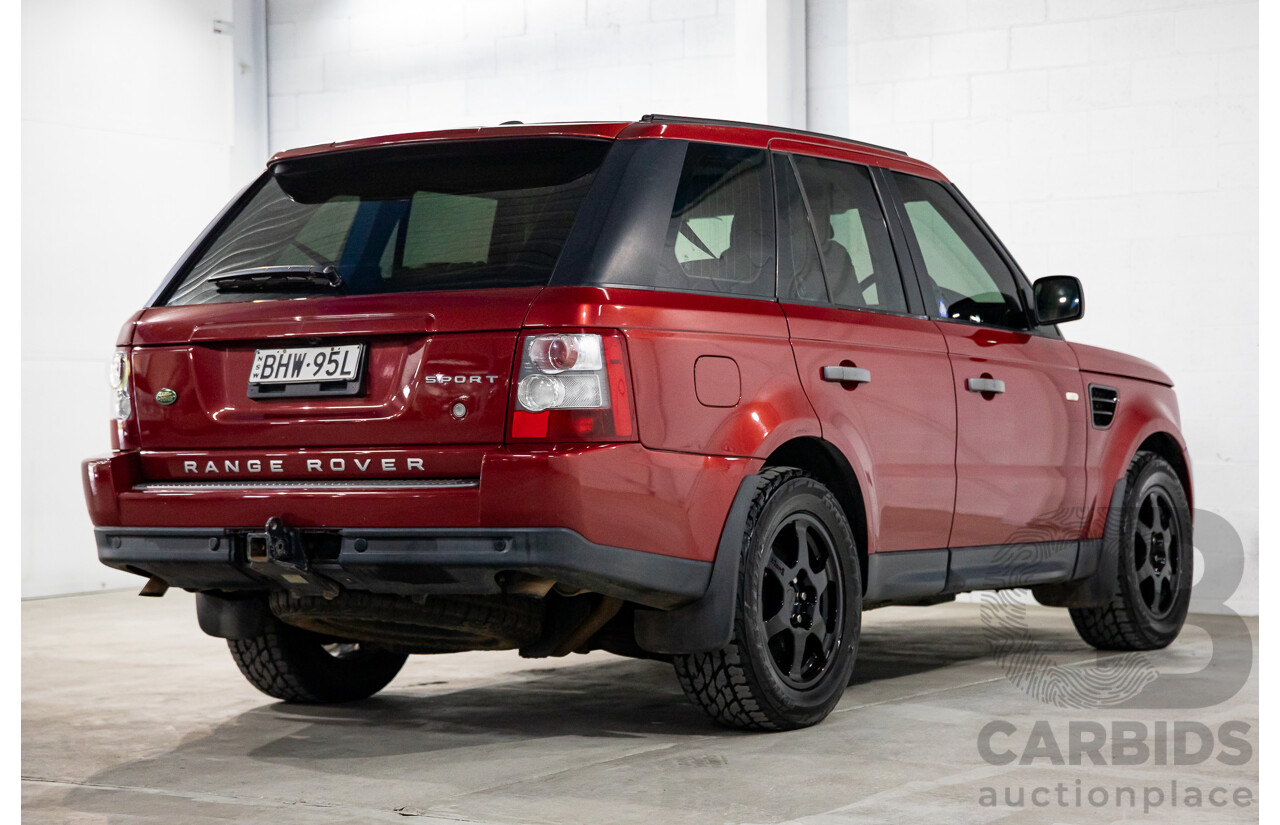 11/2008 Range Rover Range Rover Sport 3.6 TDV8 MY09 4d Wagon Rimini Red Metallic Turbo Diesel V8 3.6L
