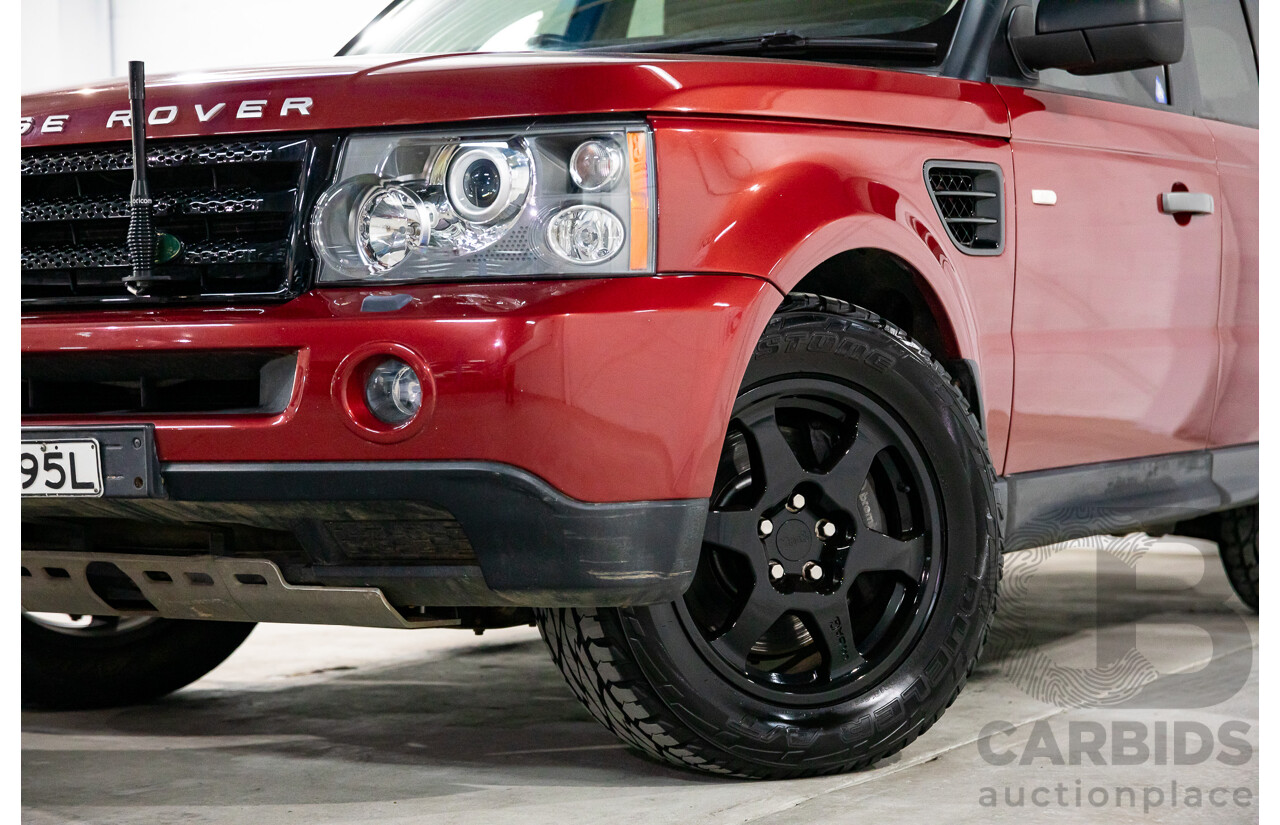 11/2008 Range Rover Range Rover Sport 3.6 TDV8 MY09 4d Wagon Rimini Red Metallic Turbo Diesel V8 3.6L