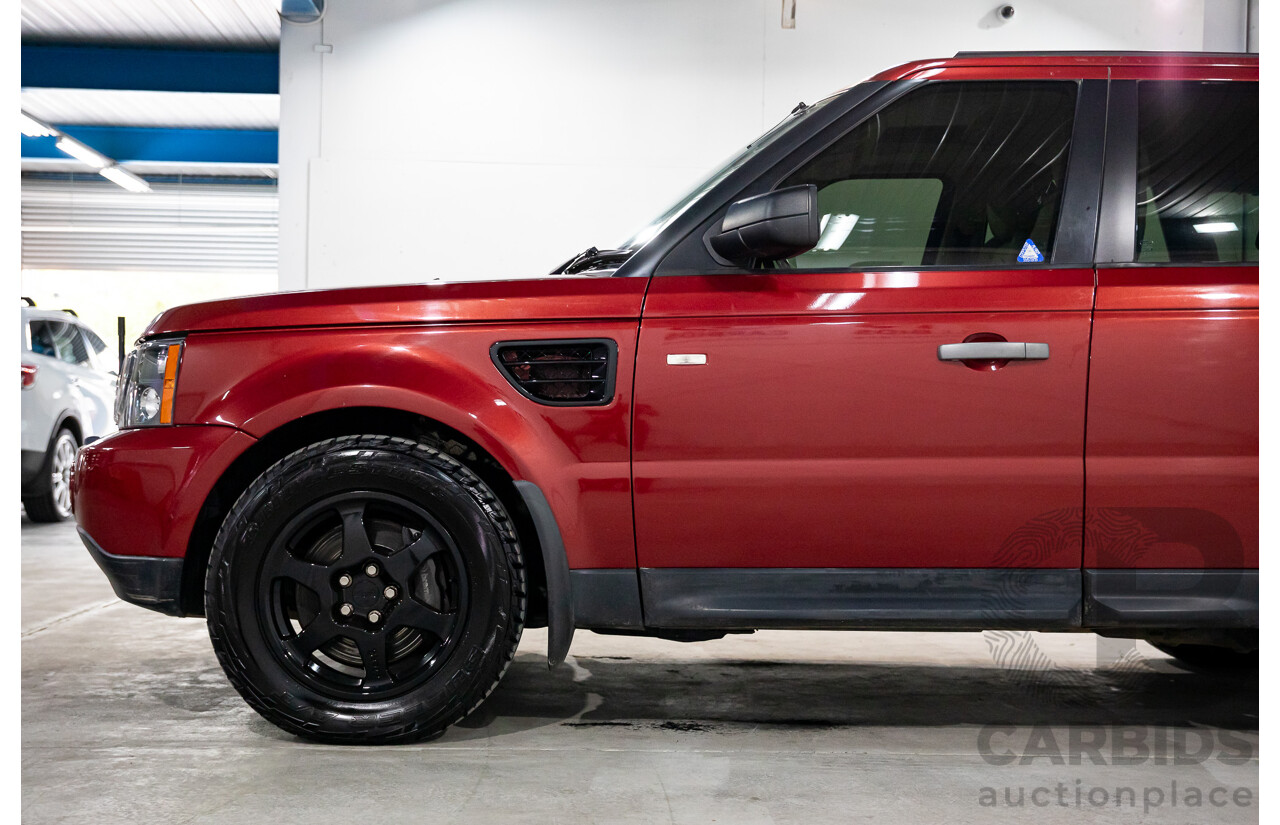 11/2008 Range Rover Range Rover Sport 3.6 TDV8 MY09 4d Wagon Rimini Red Metallic Turbo Diesel V8 3.6L