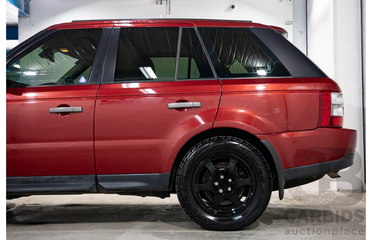 11/2008 Range Rover Range Rover Sport 3.6 TDV8 MY09 4d Wagon Rimini Red Metallic Turbo Diesel V8 3.6L