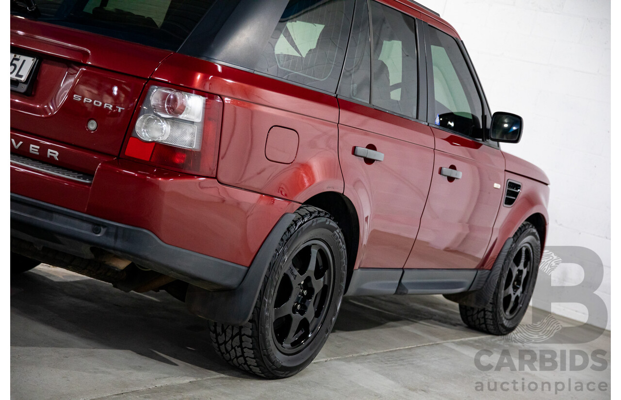 11/2008 Range Rover Range Rover Sport 3.6 TDV8 MY09 4d Wagon Rimini Red Metallic Turbo Diesel V8 3.6L
