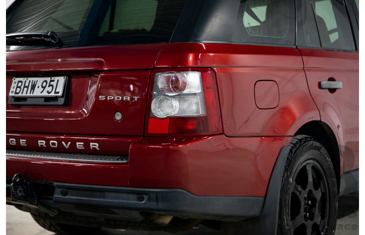 11/2008 Range Rover Range Rover Sport 3.6 TDV8 MY09 4d Wagon Rimini Red Metallic Turbo Diesel V8 3.6L