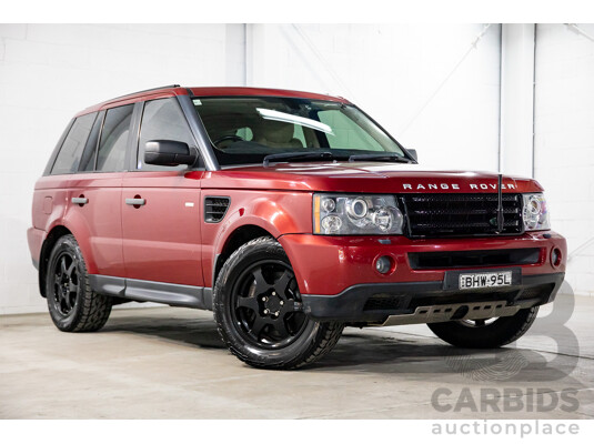 11/2008 Range Rover Range Rover Sport 3.6 TDV8 MY09 4d Wagon Rimini Red Metallic Turbo Diesel V8 3.6L