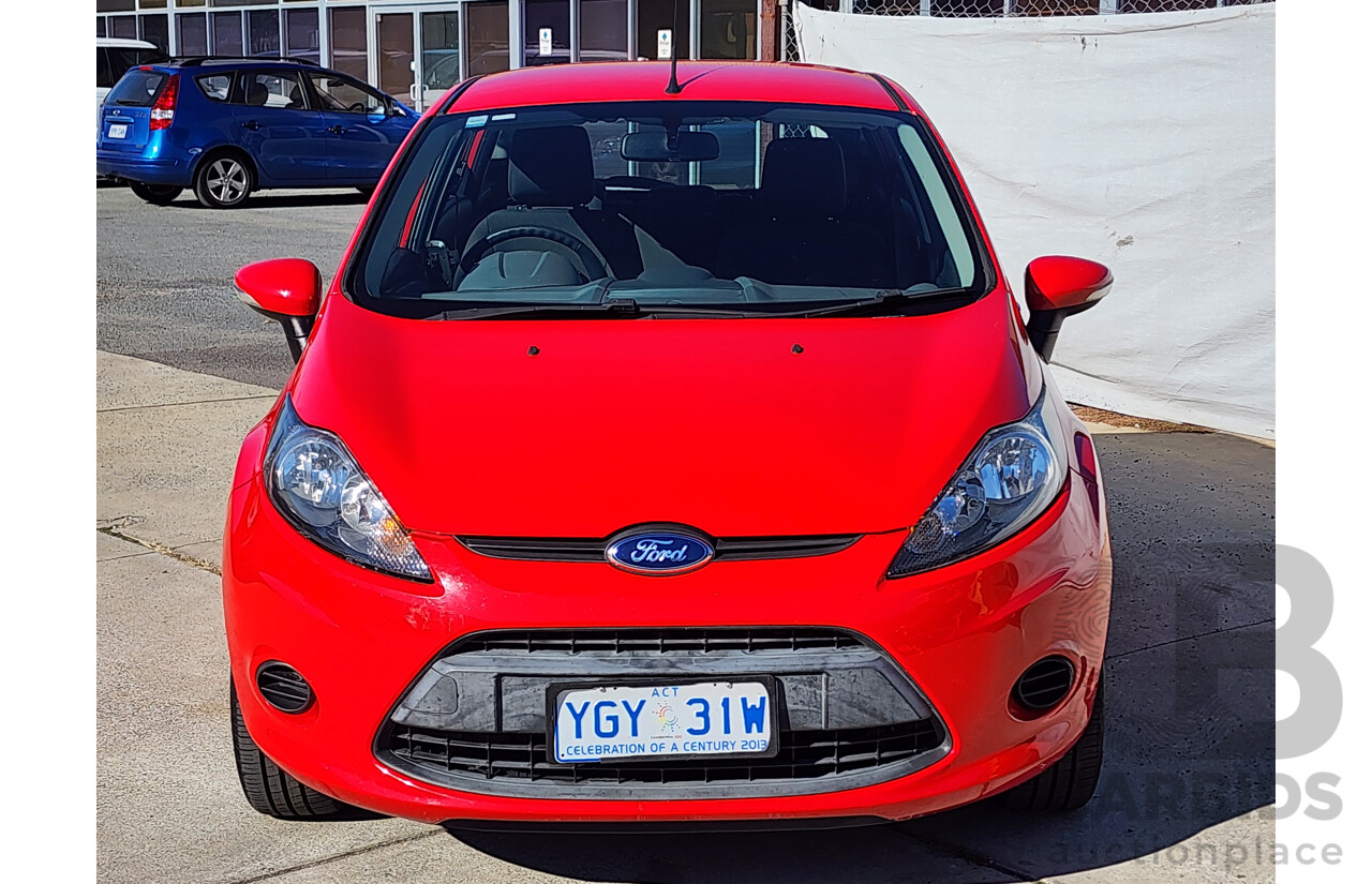 9/2010 Ford Fiesta CL WS 5d Hatchback Red 1.6L