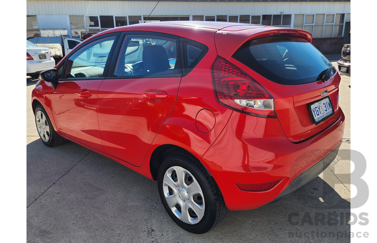 9/2010 Ford Fiesta CL WS 5d Hatchback Red 1.6L