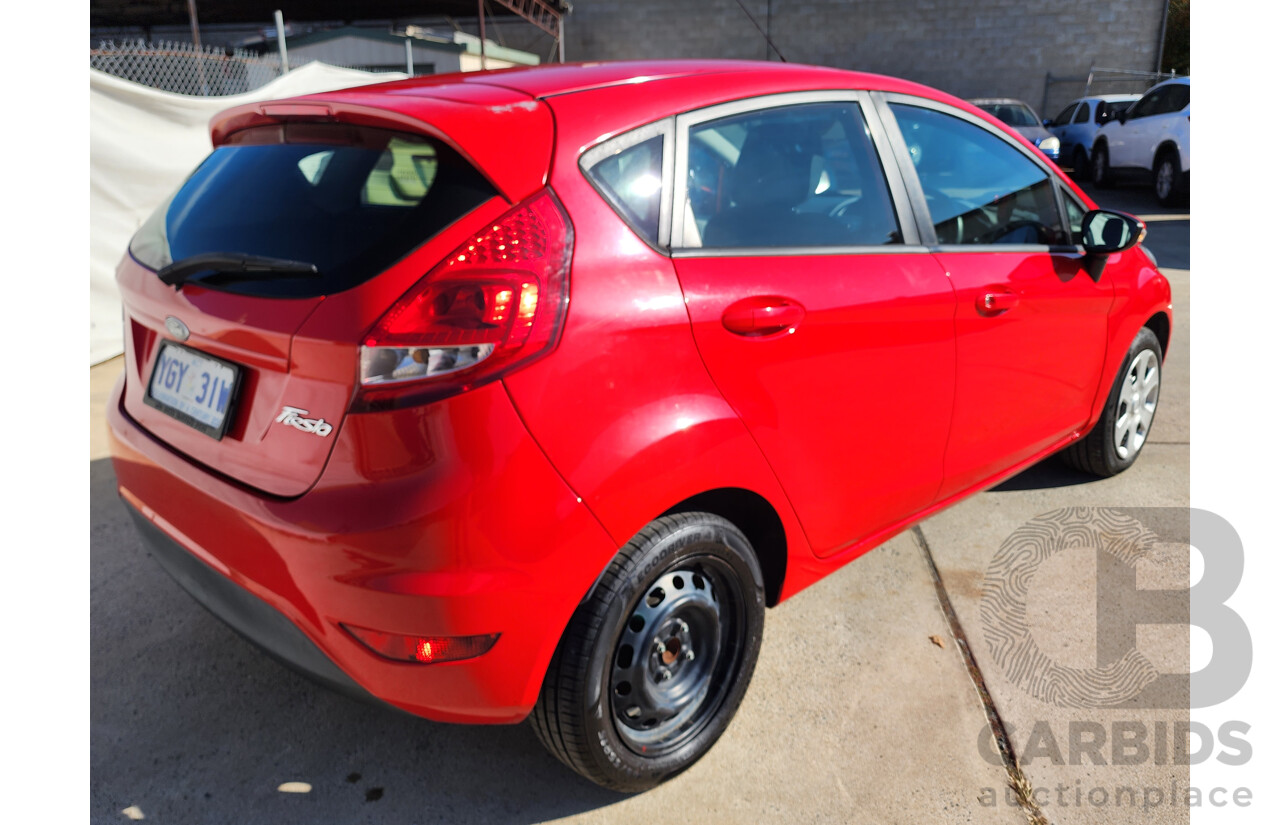 9/2010 Ford Fiesta CL WS 5d Hatchback Red 1.6L