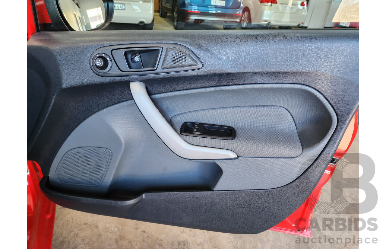 9/2010 Ford Fiesta CL WS 5d Hatchback Red 1.6L