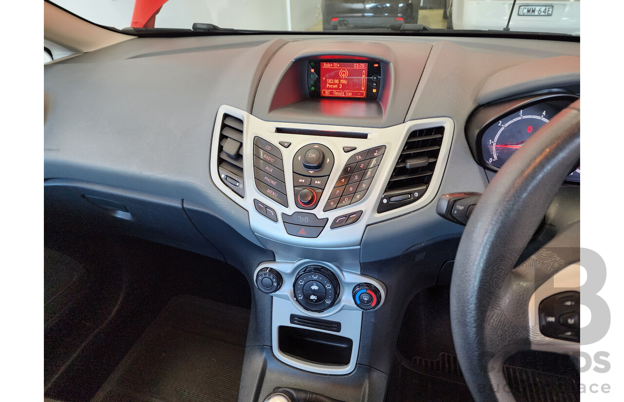 9/2010 Ford Fiesta CL WS 5d Hatchback Red 1.6L