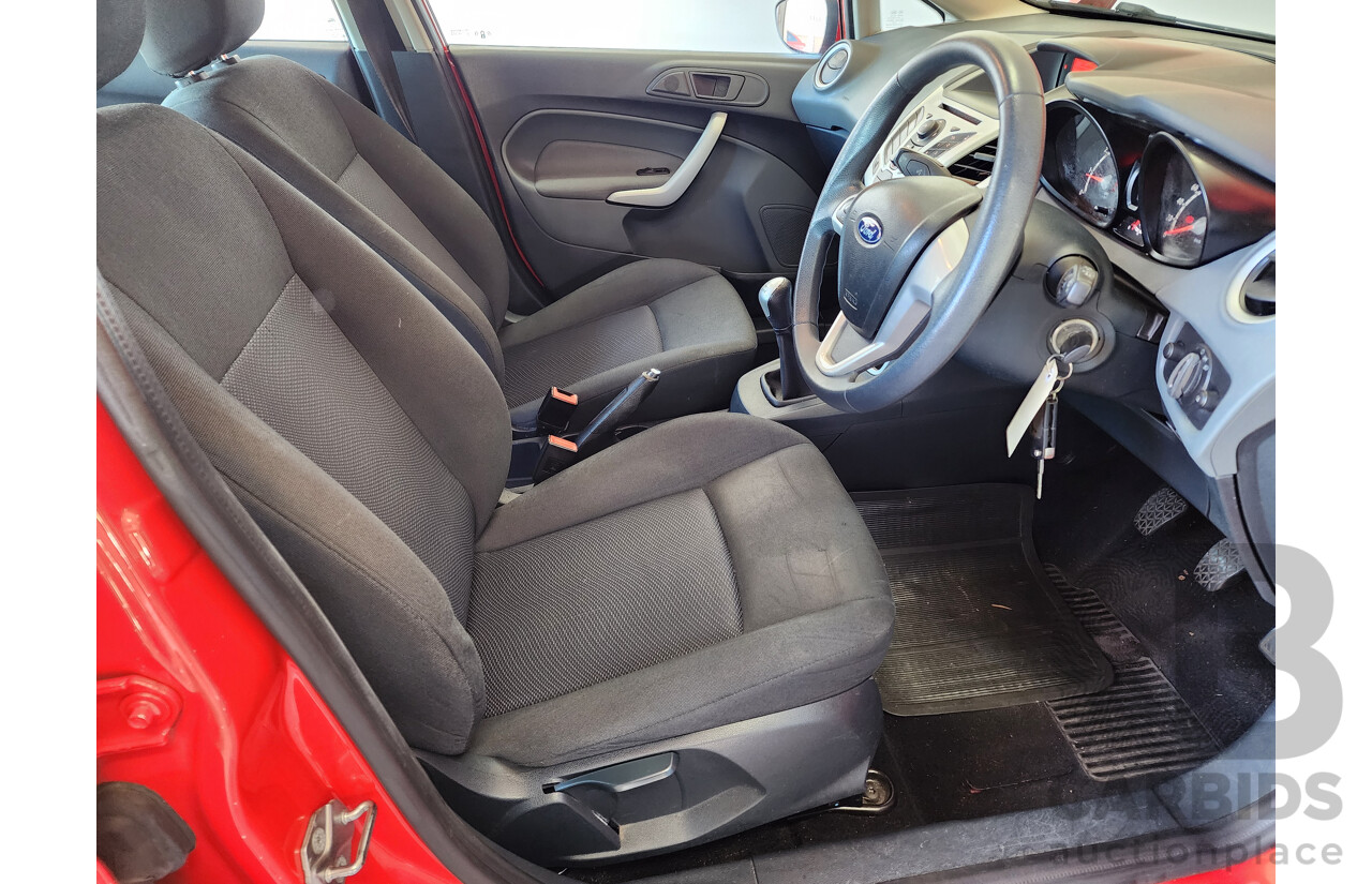 9/2010 Ford Fiesta CL WS 5d Hatchback Red 1.6L