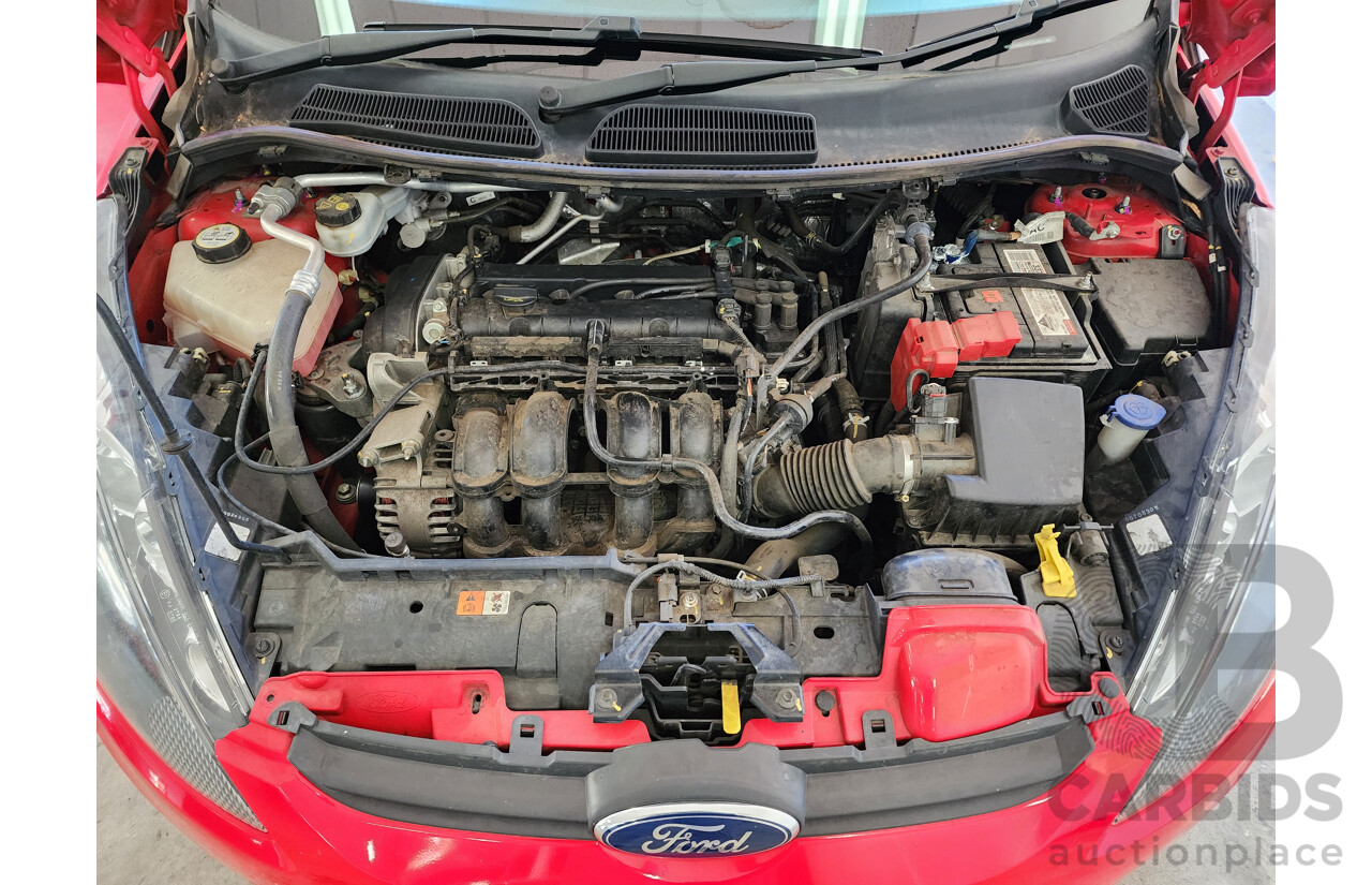 9/2010 Ford Fiesta CL WS 5d Hatchback Red 1.6L
