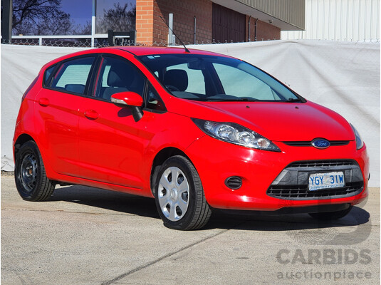 9/2010 Ford Fiesta CL WS 5d Hatchback Red 1.6L