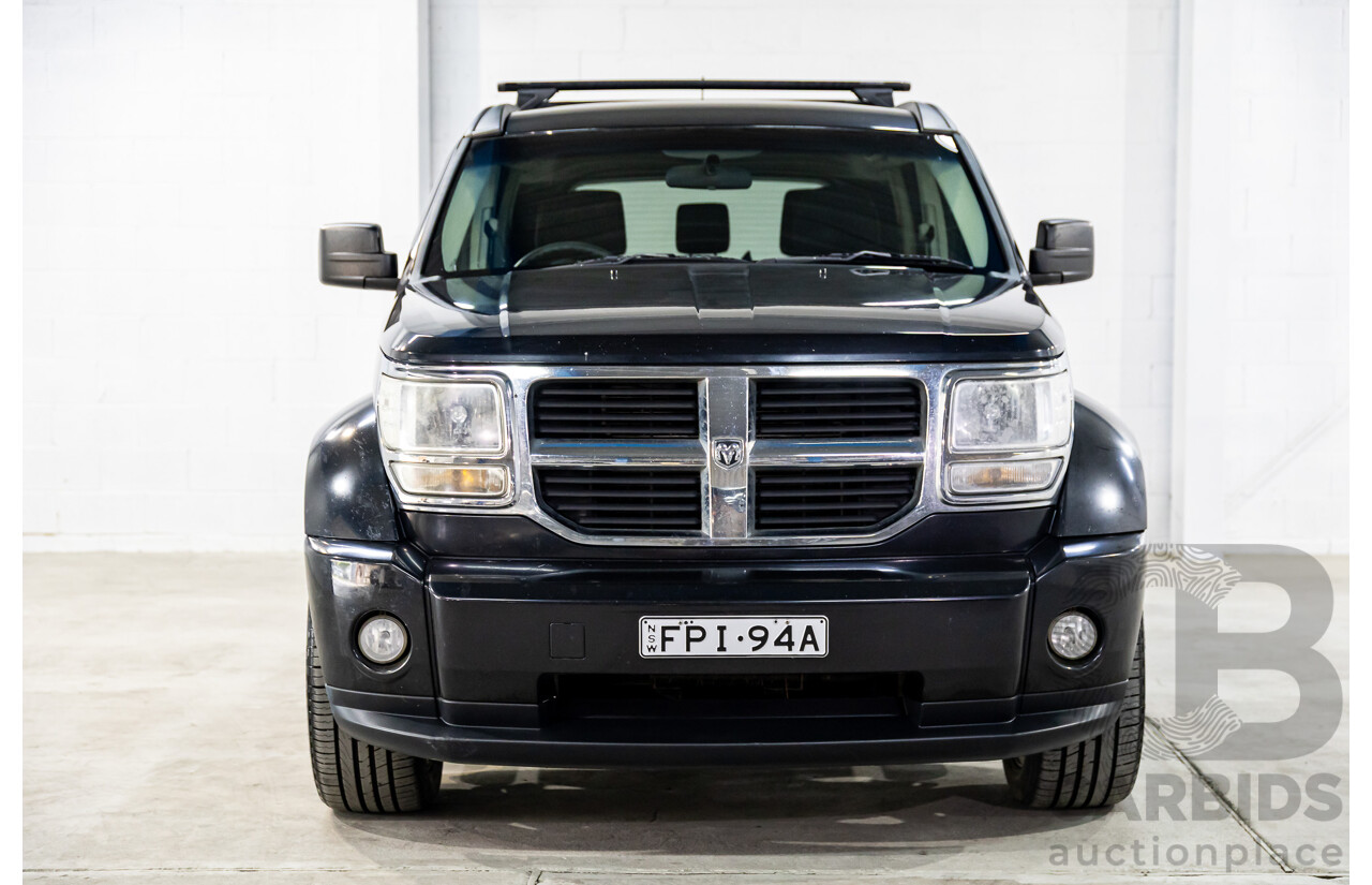 12/2010 Dodge Nitro SX KA (4x4) MY10 4d Wagon Solid Black V6 3.7L