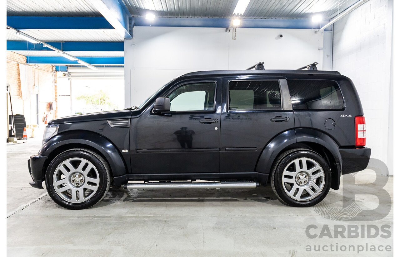 12/2010 Dodge Nitro SX KA (4x4) MY10 4d Wagon Solid Black V6 3.7L