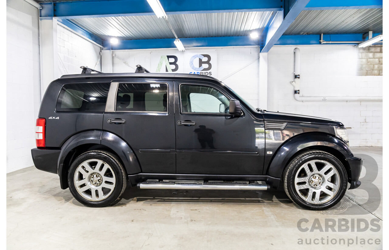 12/2010 Dodge Nitro SX KA (4x4) MY10 4d Wagon Solid Black V6 3.7L