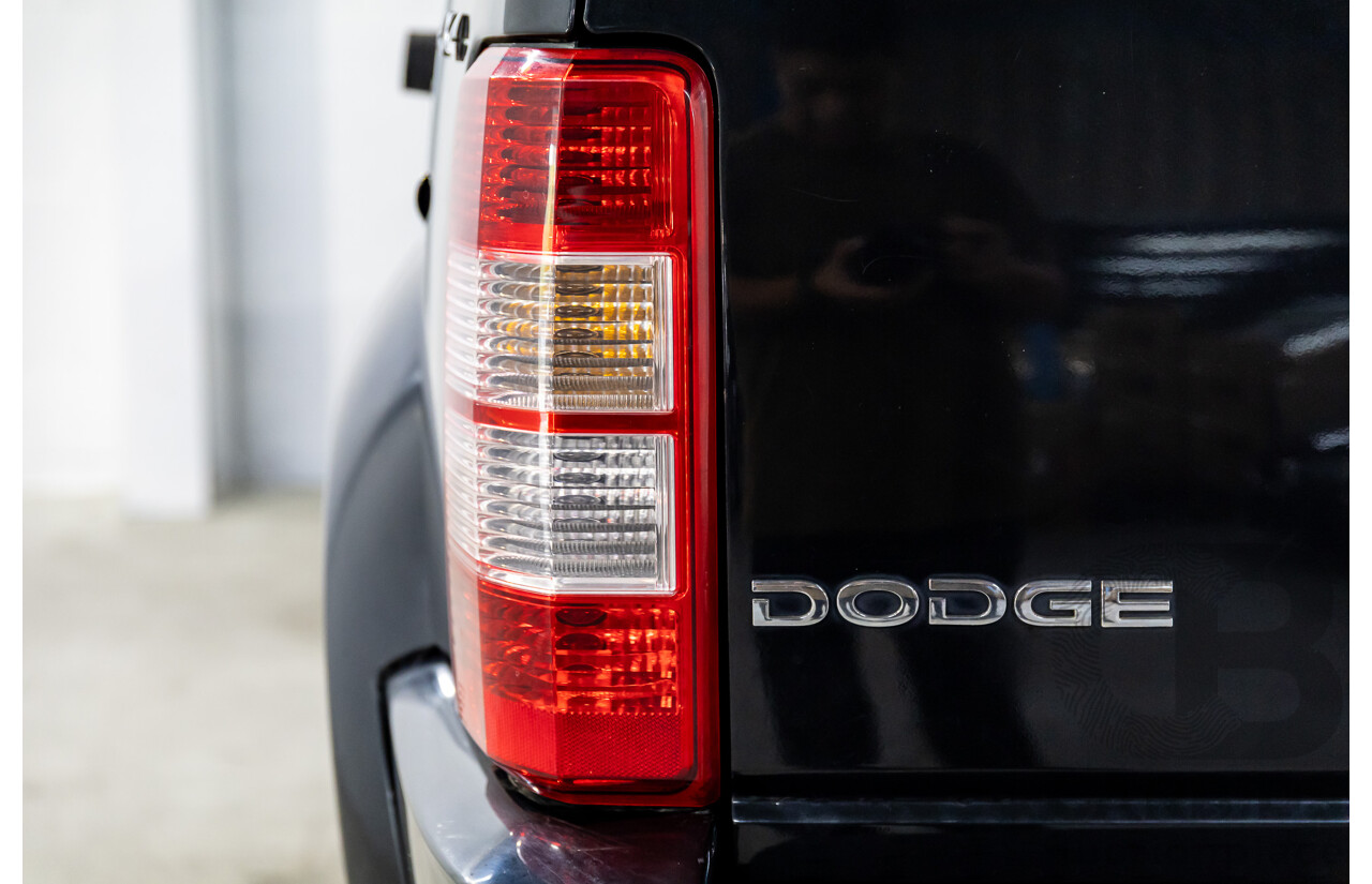 12/2010 Dodge Nitro SX KA (4x4) MY10 4d Wagon Solid Black V6 3.7L