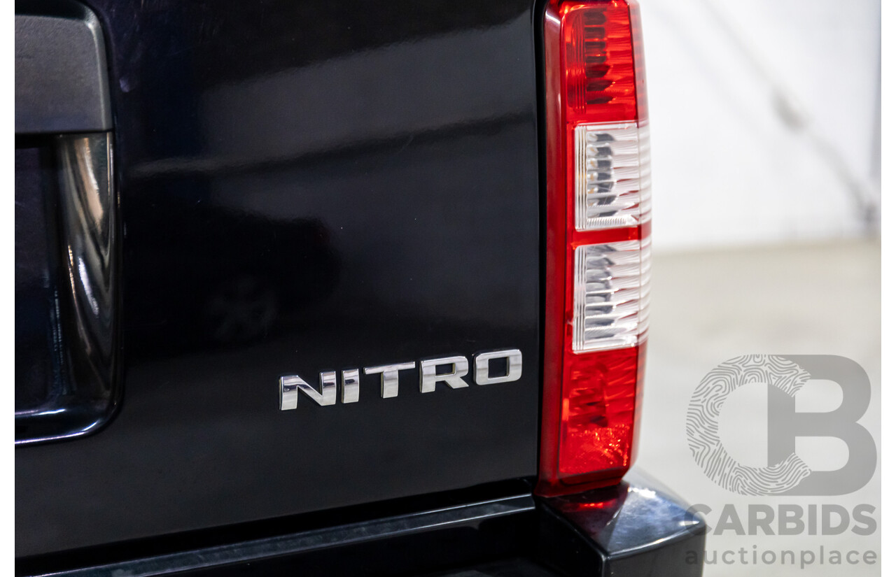 12/2010 Dodge Nitro SX KA (4x4) MY10 4d Wagon Solid Black V6 3.7L