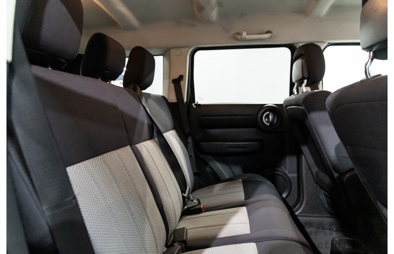 12/2010 Dodge Nitro SX KA (4x4) MY10 4d Wagon Solid Black V6 3.7L