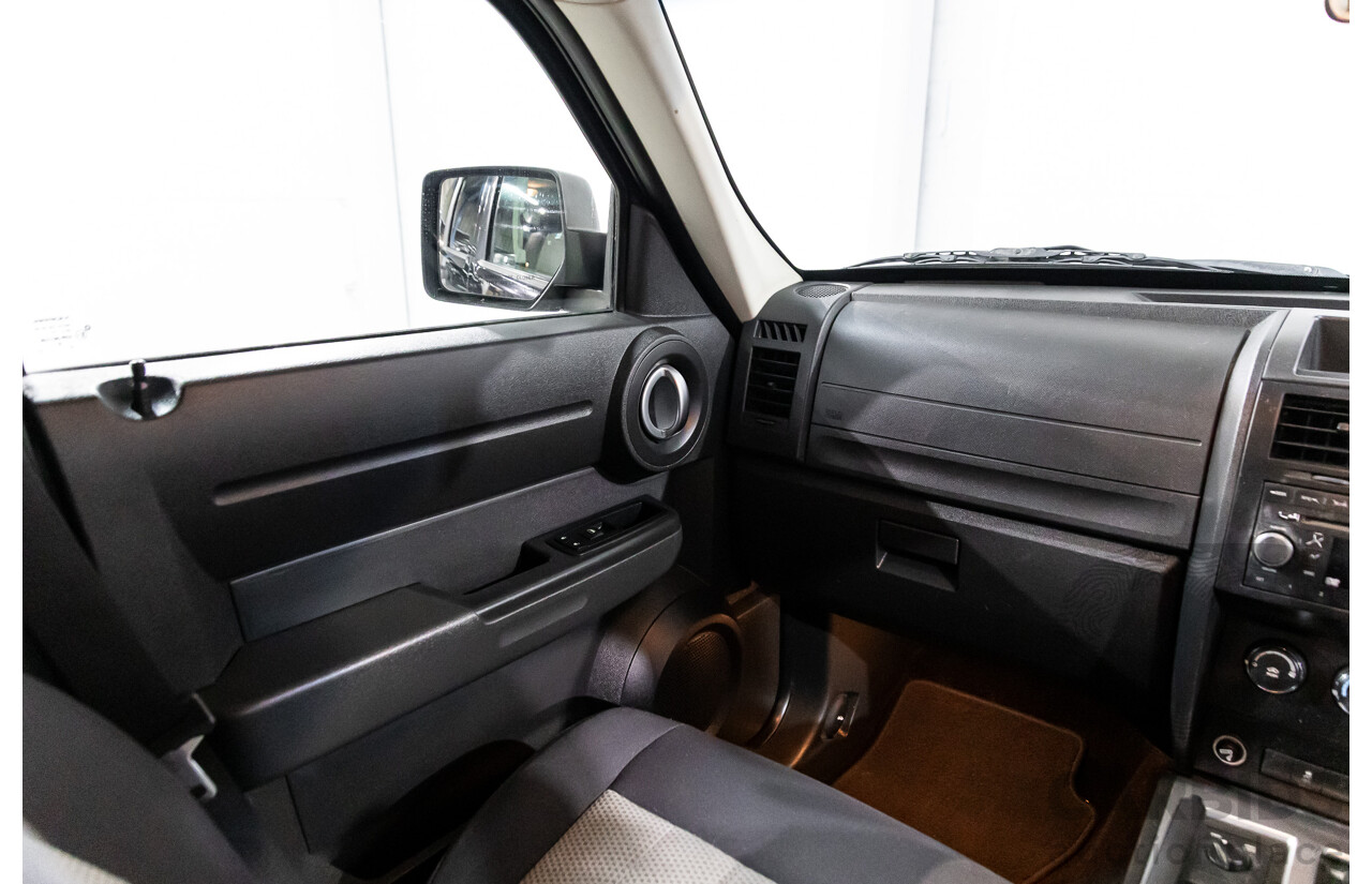 12/2010 Dodge Nitro SX KA (4x4) MY10 4d Wagon Solid Black V6 3.7L