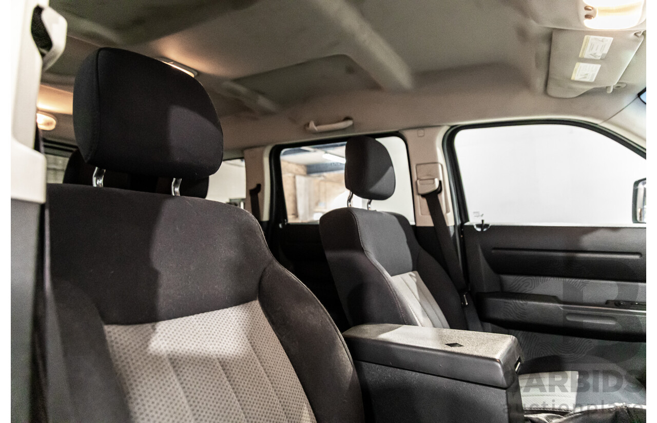 12/2010 Dodge Nitro SX KA (4x4) MY10 4d Wagon Solid Black V6 3.7L