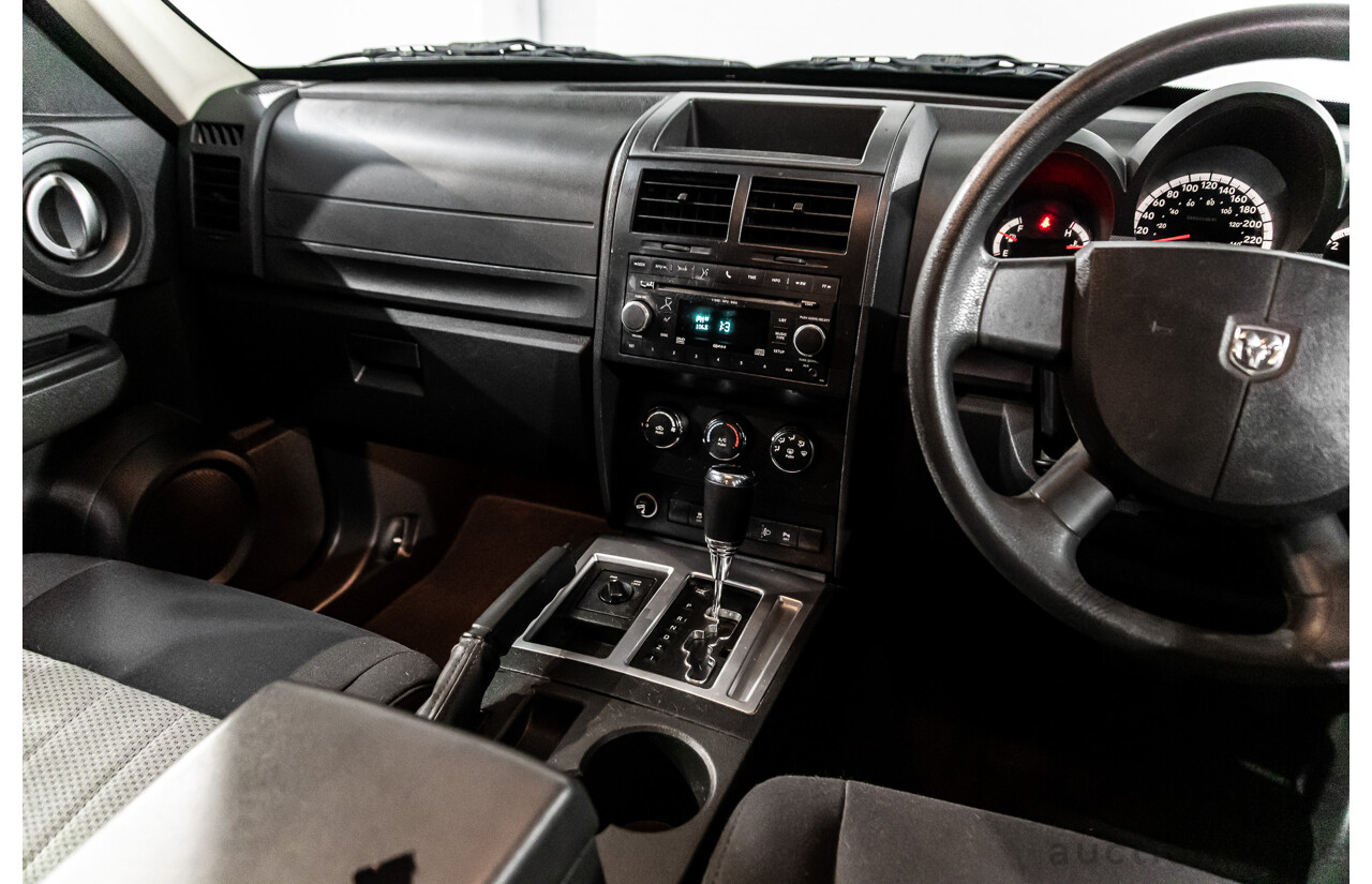 12/2010 Dodge Nitro SX KA (4x4) MY10 4d Wagon Solid Black V6 3.7L