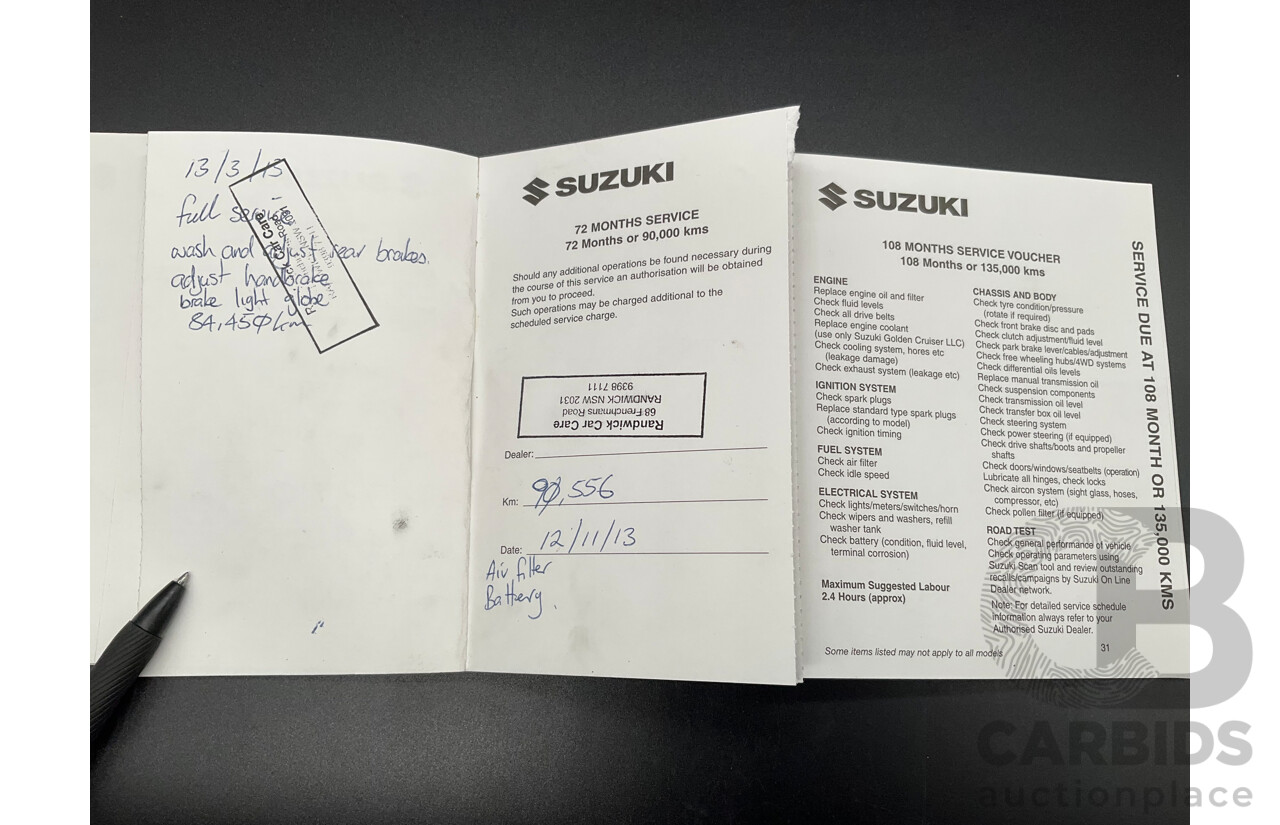 10/2006 Suzuki Swift EZ 5d Hatchback Bluish Black Metallic 1.5L